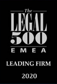 Wyróżnienie Legal500 Leading Firm 2020 dla kancelarii Chmielniak Adwokaci